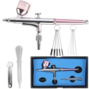 4mm Airbrush Luftkompressor Set Spritzpistole für Nail Art Malerei Tattoo Basteln - Bild 1 von 11