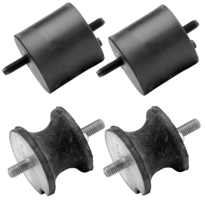 Juego de 4 soportes de motor y transmisión para BMW 525i 95-89 L6-2,5L Foto 1 de 4