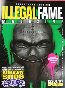 ILLEGAL FAME ISSUE 1 - MINT - AUSTRALIAN GRAFFITI ART MAGAZINE. IRONLAK - Picture 1 of 1