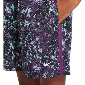 Nike Kids Boys' Dri-FIT Multi Printed Shorts Viotech Purple - Picture 1 of 6
