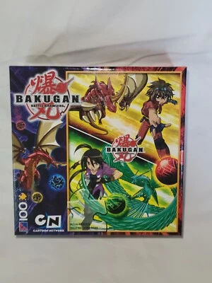 Bakugan Battle Brawlers 100 件拼图 16 X 11 英寸全新密封盒 — 第 1/4 张图片