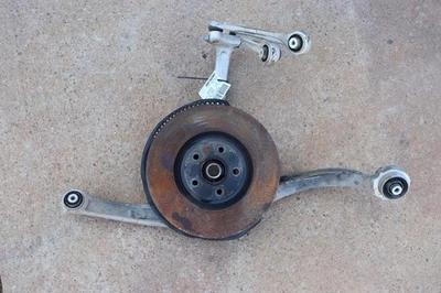 AUDI SQ5 2018-2021 AWD husillo delantero izquierdo nudillo rueda buje con brazos de control OEM Foto 1 de 4