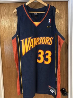 Camiseta Nike Swingman NBA Cosida Hombres XXL+2 XXL Antawn Jamison Golden State Warriors Foto 1 de 4