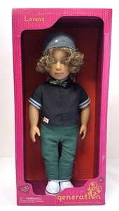 Our Generation LORENZ 18” Stylish Boy Doll Battat Wall Of Hearts #1 New - Picture 1 of 10
