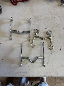 horse bits used lot 3 Misc - Picture 1 of 7
