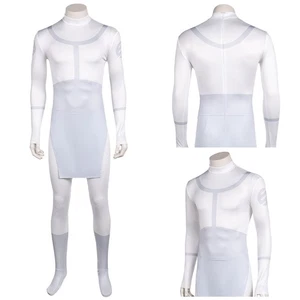 2025 Invincible 3 Mark Grayson Cosplay Costume roleplay White Jumpsuit Bodysuit - Picture 1 of 11