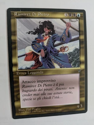 3 Italian Ramirez dePietro Legend MTG NM Lightly Played Free ship w tracking - Image 1 of 4