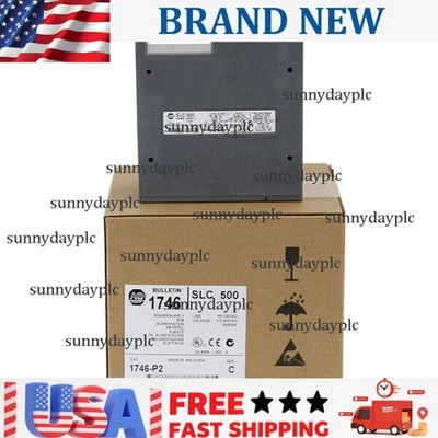 1746-P2 NEW AB  SLC 500 Rack Mounting Power Supply Module 1746P2 US Free Tax - Image 1 of 3