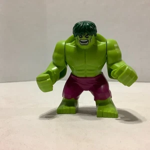 Lego Marvel Hulk Big Fig Minifigure Superheroes Green Hair #76078 2.5" Tall - Picture 1 of 8
