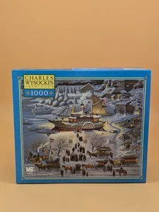 Charles Wysocki "TOYING WITH DINNER" Puzzle 1000 Piece Complete 2002 - Picture 1 of 7