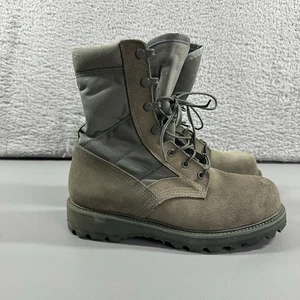 UFCW 8430 USAF Militär Kampfstiefel Herren 8,5 grün ATSM Stahlkappe Vibram Mondo - Bild 1 von 13