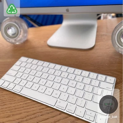 Apple Magic Keyboard A1644 Wireless Keyboard White ⌨️🍏♻️ [2] [D1] - image 1 of 4