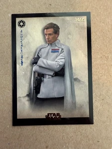 2025 Star Wars Meiyo Director Krennic Black Parallel /75 GE-8 - Picture 1 of 2