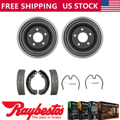 Kit de herrajes de tambores de freno y zapatas de freno trasero para Oldsmobile 98 1992-1994 Foto 1 de 4