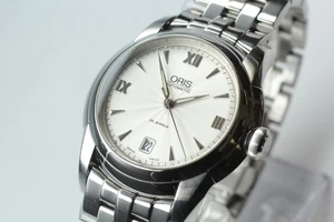 Reloj Hombre ORIS Artelier 7544 Automático Corona Grande 40mm Cristal Zafiro AT Japón - Imagen 1 de 13