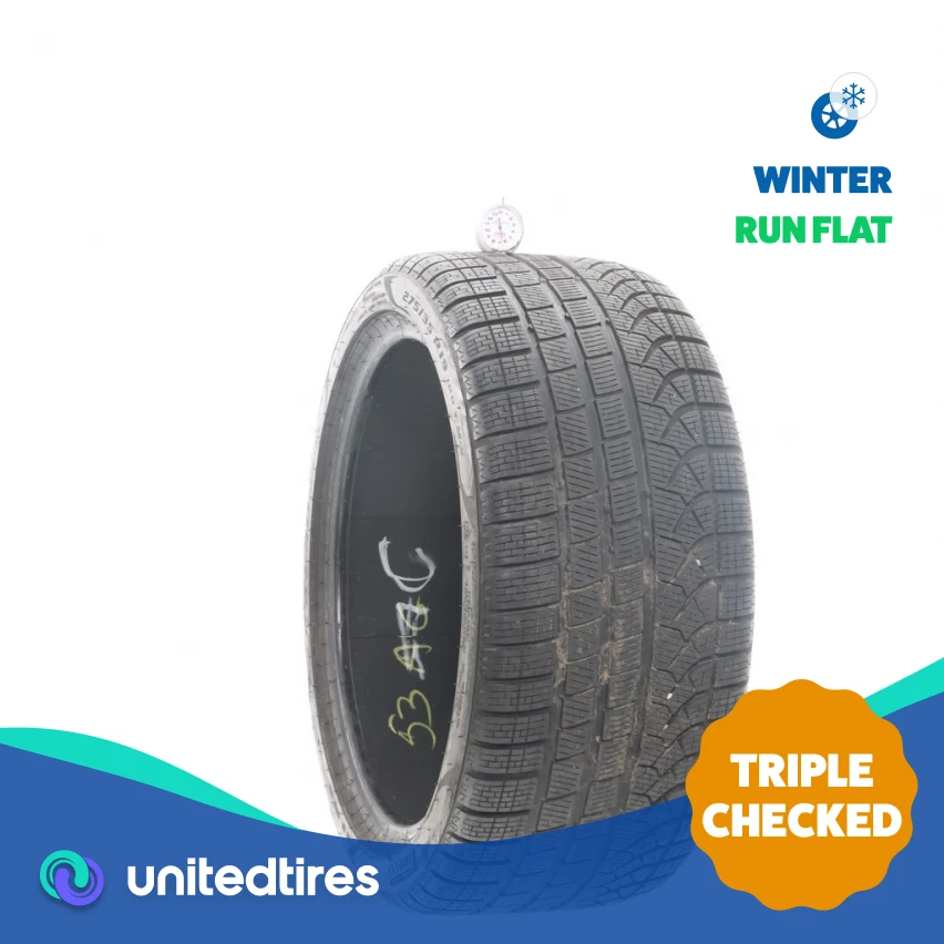 二手 275/35R19 倍耐力 P Zero Winter Run Flat 100V - 6.5/32 — 第 1/4 张图片