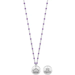 Collana Donna KIDULT SYMBOLS 751094 Acciaio Corona Queen F.P. - Foto 1 di 2