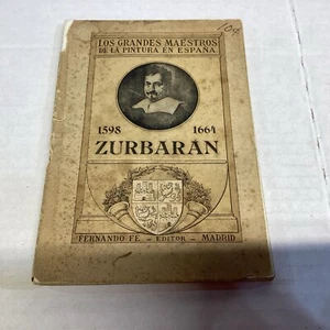 ZURBARAN 1598-1664 LOS GRANDES MAESTROS FERNANDO FE EDITOR MADRID Pocketbook - Imagen 1 de 7