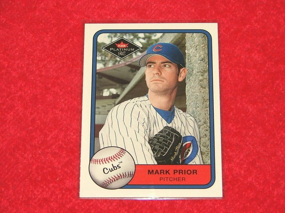 MARK PRIOR CHICAGO CUBS 2001 FLEER PLATINUM RC #529 (B-1748) - Image 1 of 1