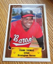 1990 ProCards Minor League - #1116 Frank Thomas (RC)