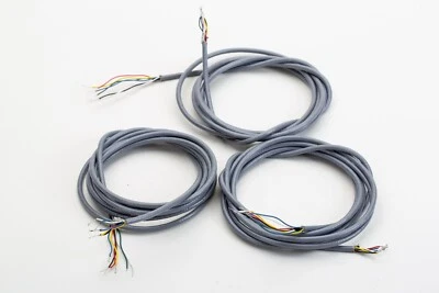 Cable- 6 Conductor Shielded, 30 AWG, Lot of (3) - 66 Inches Each - Image 1 of 4