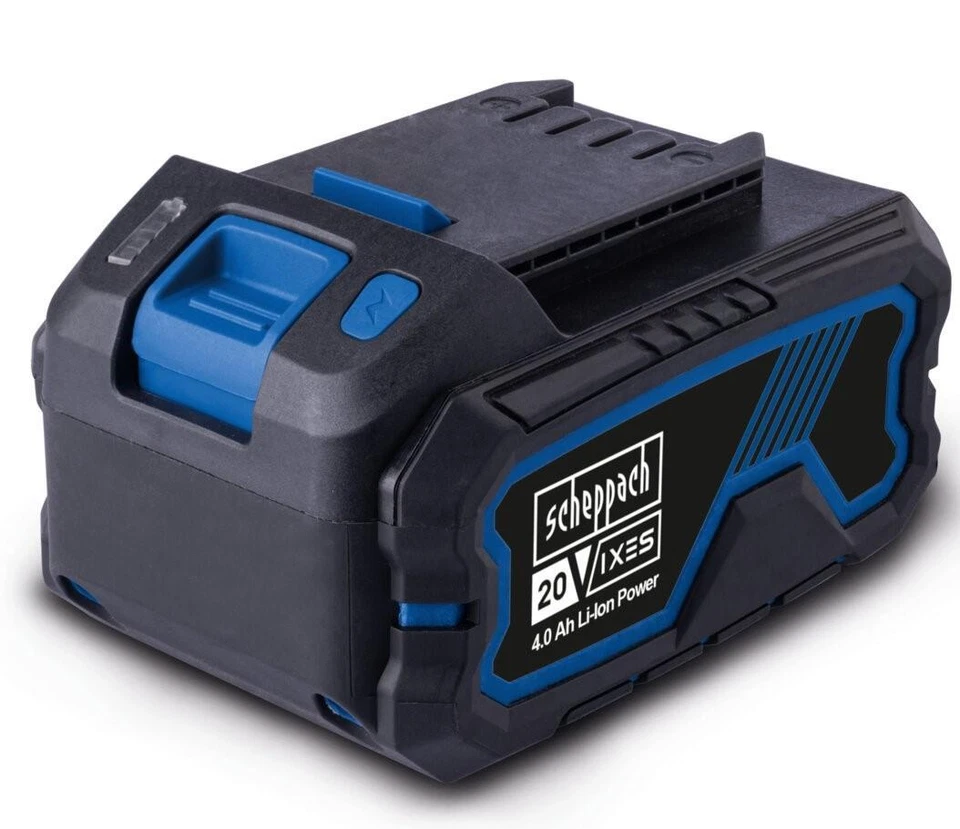 Lithium battery 20v 4.0ah ixes series Scheppach sbp4.0 - Image 1 of 1