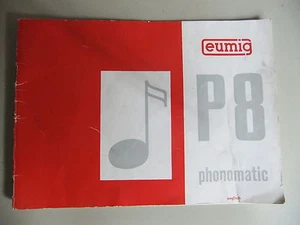 Instructions cine projector EUMIG P8 PHONOMATIC - CD/Email - Picture 1 of 3