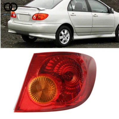 Luz trasera exterior del lado derecho del pasajero para Toyota Corolla 2003-2008 Foto 1 de 4