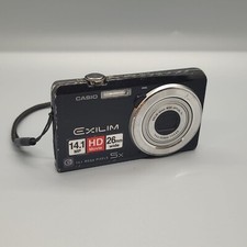 Casio Exilim EX-ZS10 14.1MP Compact Digital Camera Black Tested