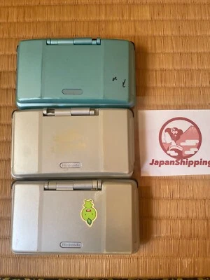 Nintendo DS - NTR-001 x3 / Japan First Model / For parts Junk / IN STOCK [USED] - Image 1 of 4