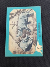 1961 DINOSAUR SERIES NU CARD #24 EXCELLENT CONDITION VINTAGE NON SPORTS CARD