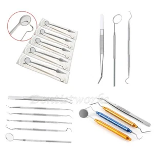 Dental Oral Hygiene Kit Cleaning Scaler/Disposable Instrument kit Explorer Probe - Picture 1 of 49