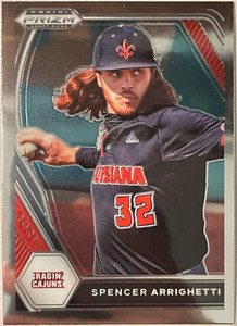 2021 PANINI PRIZM DRAFT PICKS #178 SPENCER ARRIGHETTI *PROSPECT* HOUSTON ASTROS