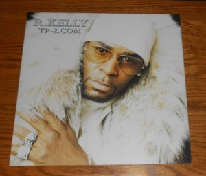 Póster R. Kelly TP-2.com 2 caras plano 2000 promoción 12x12 RARO - Imagen 1 de 2