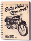 199 .c.c Falcon 87 Motorcycle Notes Journal College Ruled Spiral Notebook