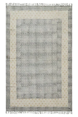 Carpet for Large Living Room, Dining Table Runner, Bedroom Oriental Area Dhurrie - Image 1 of 4