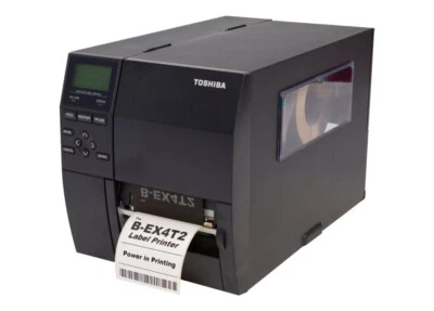 Toshiba B-EX4T2 Industrial Barcode Label Printer - B-EX4T2-GS12-QM-R - Image 1 of 2