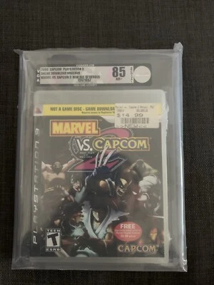 Marvel vs Capcom 2 PS3 No Disc VGA 85 New Sealed NM+ - Image 1 of 4