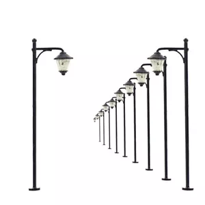 Evemodel LYM11 10 pcs Model Railway Led Street Lights N Scale - Picture 1 of 5