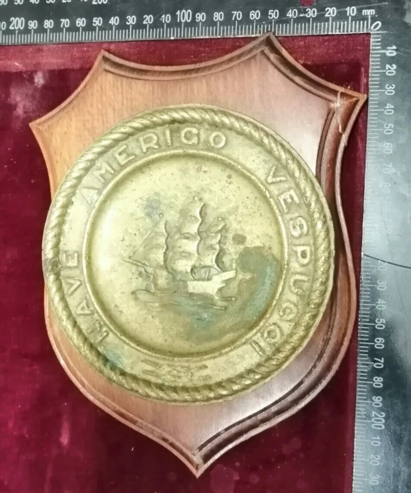 CREST MARINA MILITARE NAVE SCUOLA AMERIGO VESPUCCI RARITÀ!!! - Immagine 1 di 1
