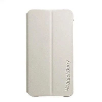 Genuine Blackberry White Flip Shell for Z10 Pouch Case Cover ACC-49284-202 — 第 1/3 张图片