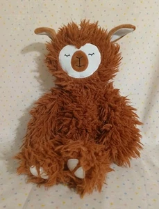 Slumberkins Llama Alpaca Rust Red Brown Soft Stuffed Animal Plush Toy 15" - Picture 1 of 8