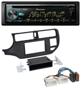 Pioneer DAB MP3 CD USB Bluetooth Autoradio für Kia Rio (UB 2011-2014) schwarz - Bild 1 von 6