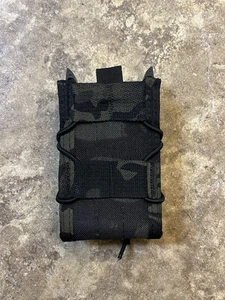 HSGI Ingranaggio Alta Velocità Singolo Caricatore Marsupio Nero Multicam TACO Montato a Cinghia - Foto 1 di 5