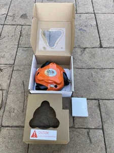 GRILLBOT Automatic Grill Cleaning Robot Rotating Brushes BBQ Orange - Picture 1 of 4