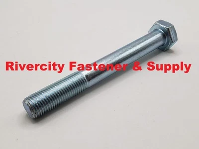M12-1.25x100 Hex Head Cap Screws M12x1.25x100 Bolts 12mm x 1.25 x 100mm Bolt M12 - Image 1 of 4
