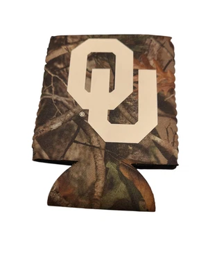 OU Oklahoma Sooners 可折叠罐架 冷却器 Coozie — 第 1/2 张图片