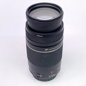 Canon 75-300mm EF Ultrasonic USM III Auto/Manual Zoom Lens F/4-5,6 1,5m/4,9 stopy - Zdjęcie 1 z 15
