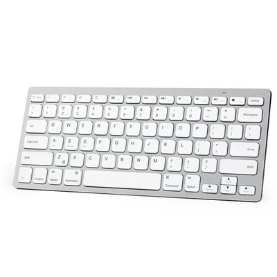Anker Ultra Compact Slim Profile Bluetooth Keyboard, Silver Lightweight  - Image 1 of 4
