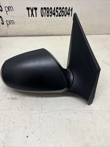 Manueller Außenspiegel Fahrerseite für Hyundai i10 2013-2018 Struktur Schwarz - Bild 1 von 6